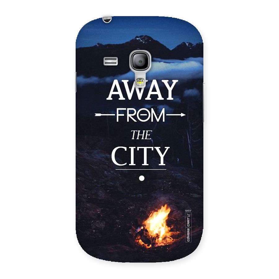 Away From City Back Case for Galaxy S3 Mini