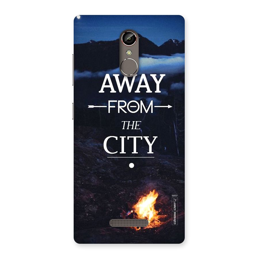Away From City Back Case for Gionee S6s