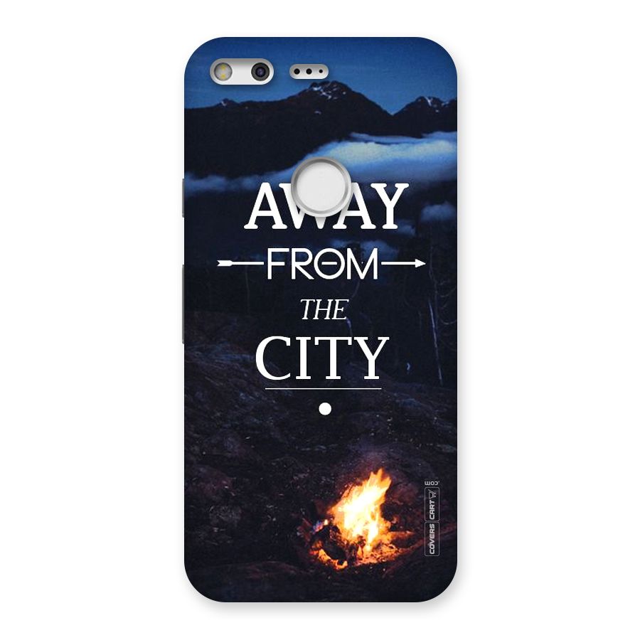 Away From City Back Case for Google Pixel