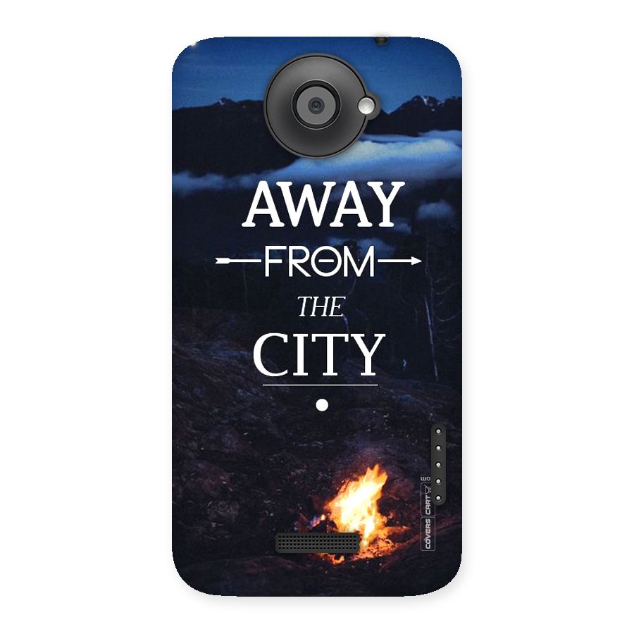 Away From City Back Case for HTC One X