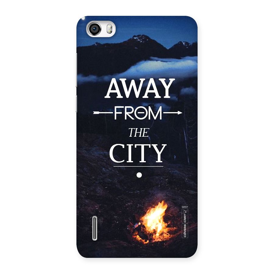 Away From City Back Case for Honor 6