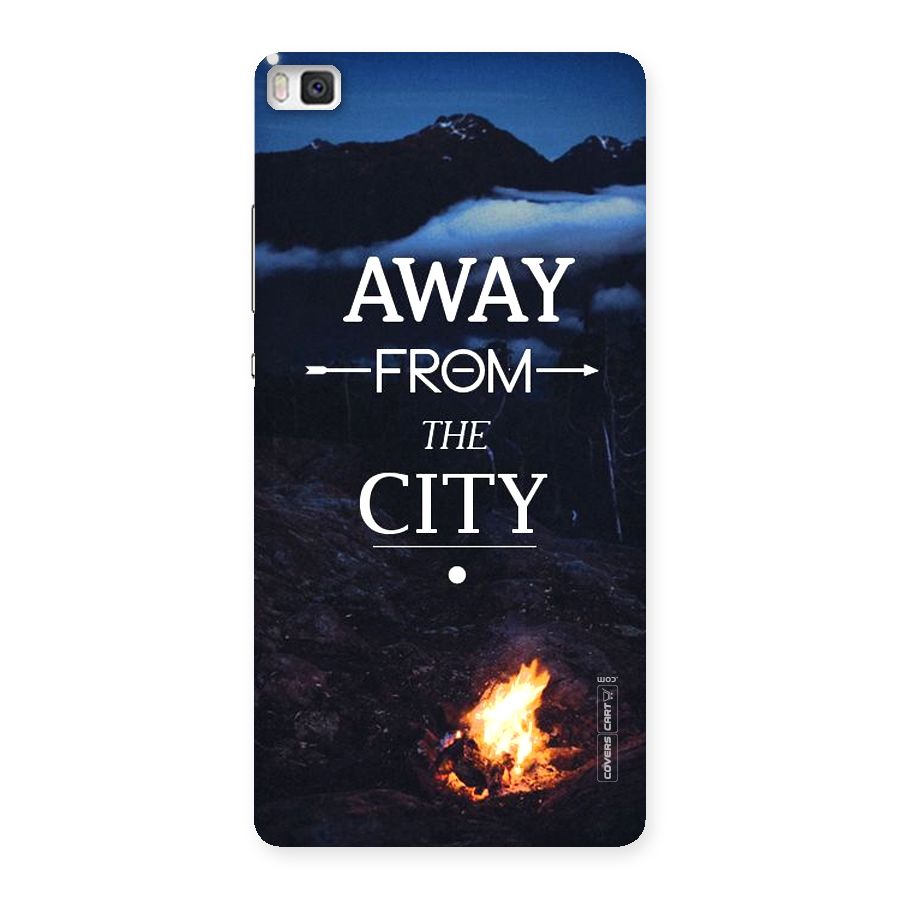 Away From City Back Case for Huawei P8