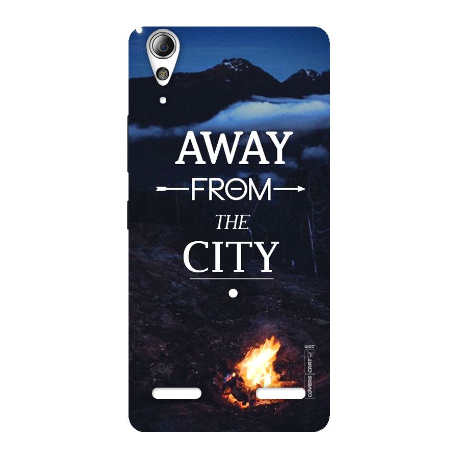 Away From City Back Case for Lenovo A6000 Plus