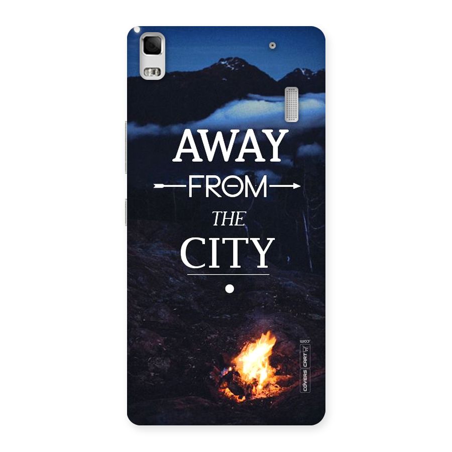 Away From City Back Case for Lenovo K3 Note