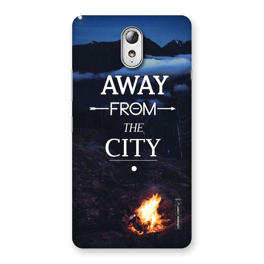 Away From City Back Case for Lenovo Vibe P1M