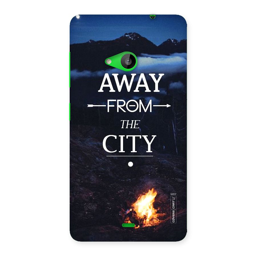 Away From City Back Case for Lumia 535