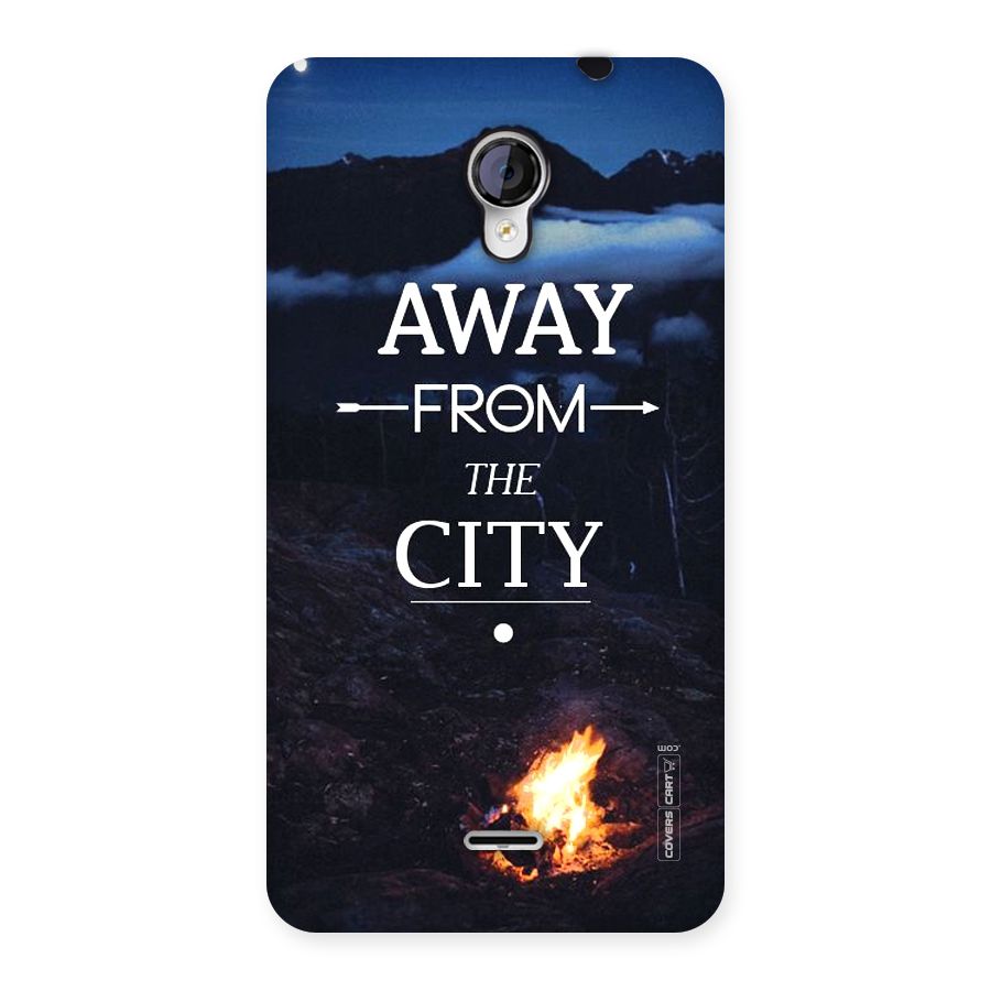 Away From City Back Case for Micromax Unite 2 A106