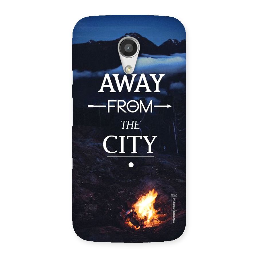 Away From City Back Case for Moto G 2nd Gen