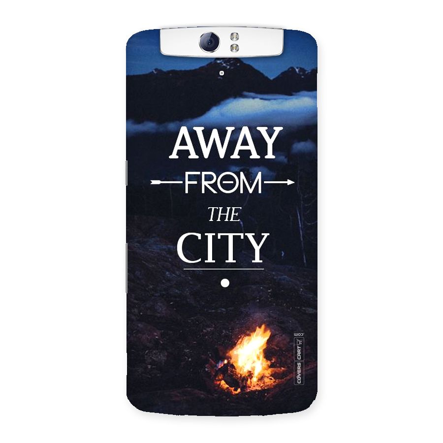 Away From City Back Case for Oppo N1