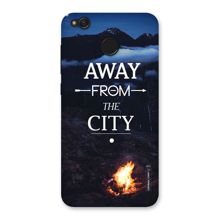 Away From City Back Case for Redmi 4