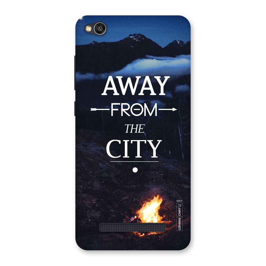 Away From City Back Case for Redmi 4A