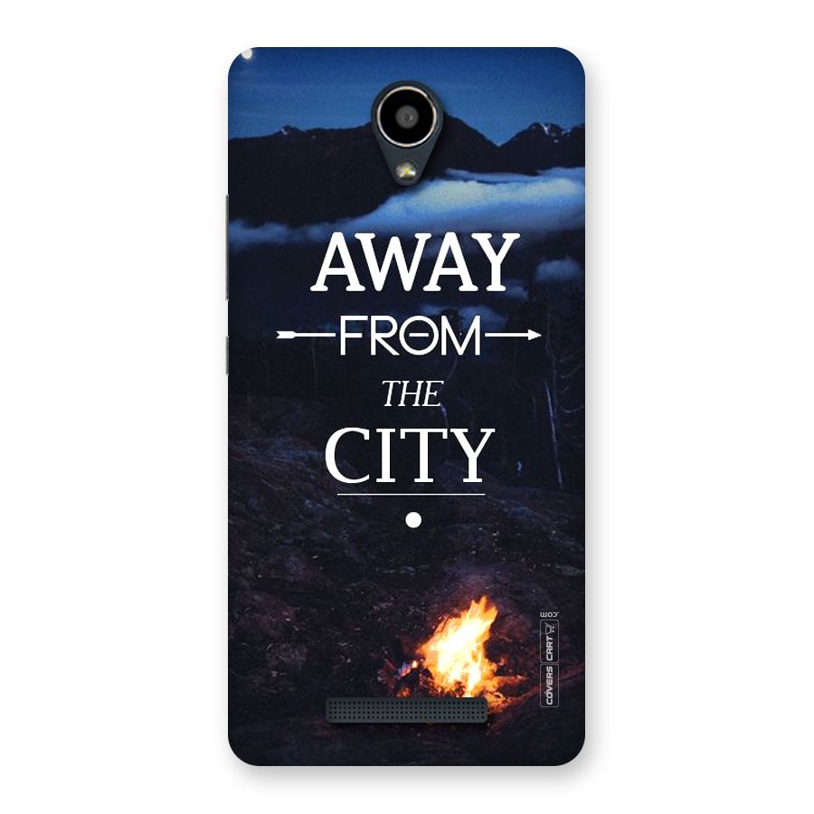 Away From City Back Case for Redmi Note 2