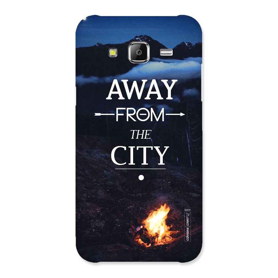 Away From City Back Case for Samsung Galaxy J5