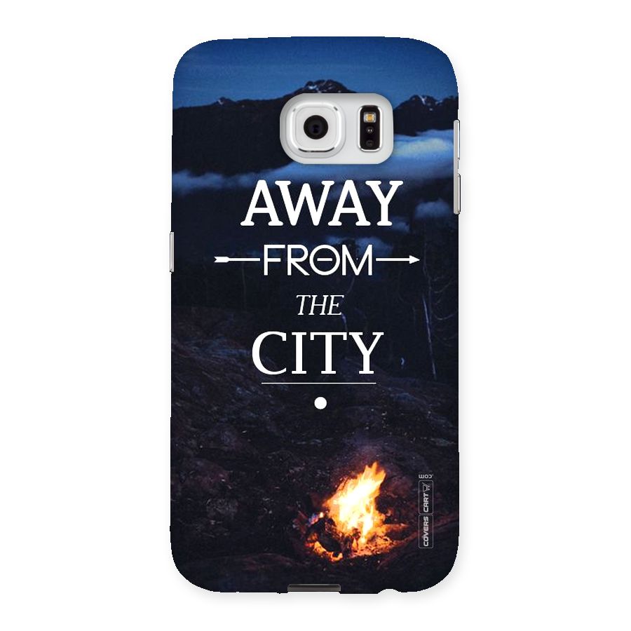 Away From City Back Case for Samsung Galaxy S6
