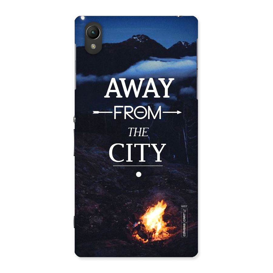 Away From City Back Case for Sony Xperia Z1