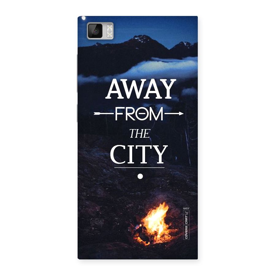 Away From City Back Case for Xiaomi Mi3