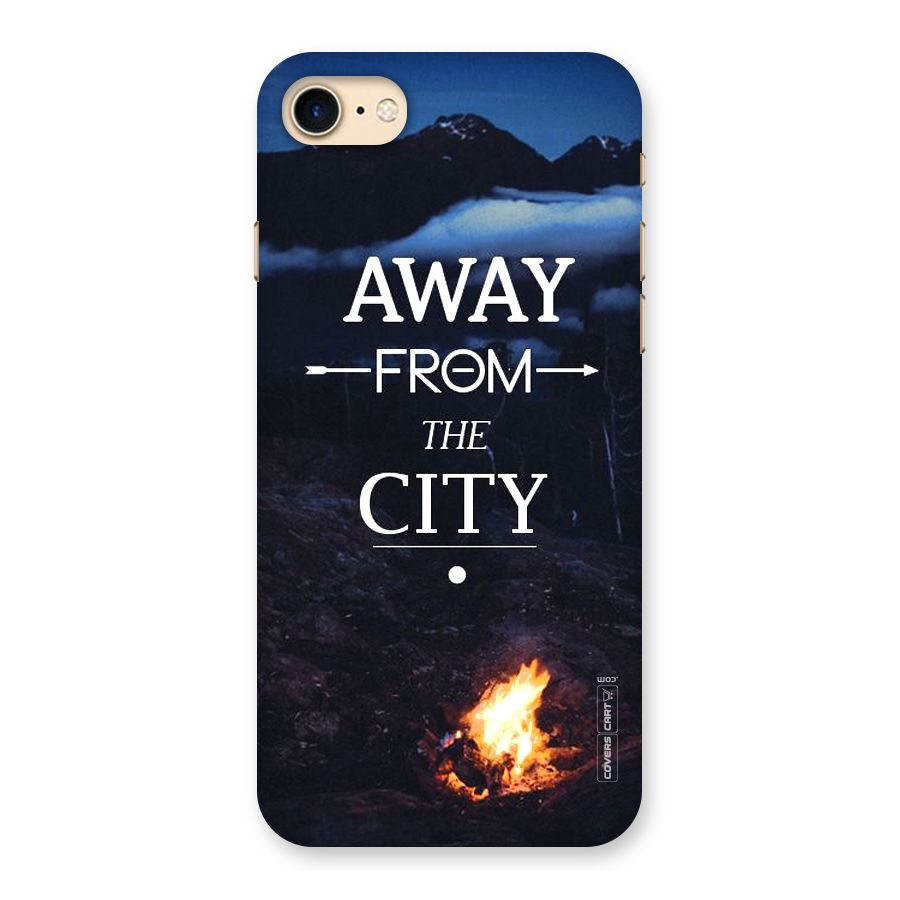 Away From City Back Case for iPhone 7