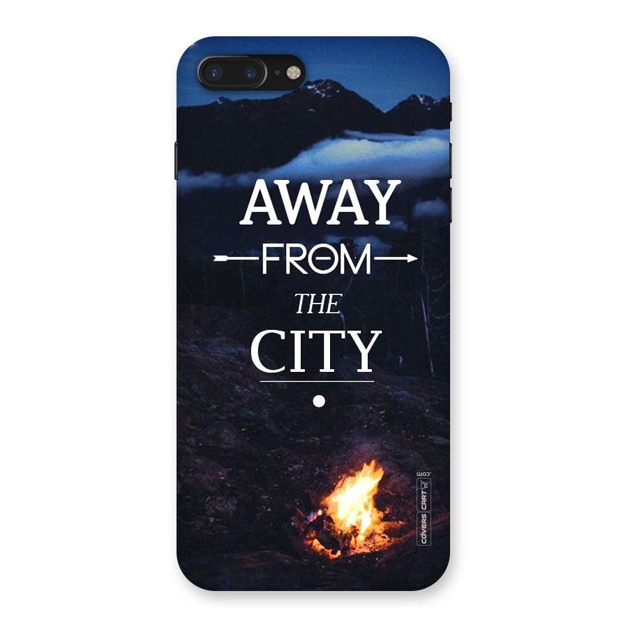 Away From City Back Case for iPhone 7 Plus