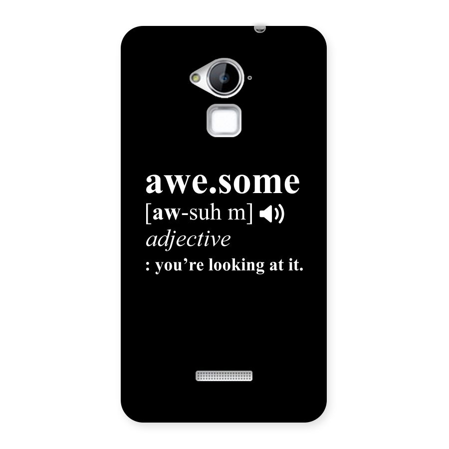 Awesome Looking at it Back Case for Coolpad Note 3