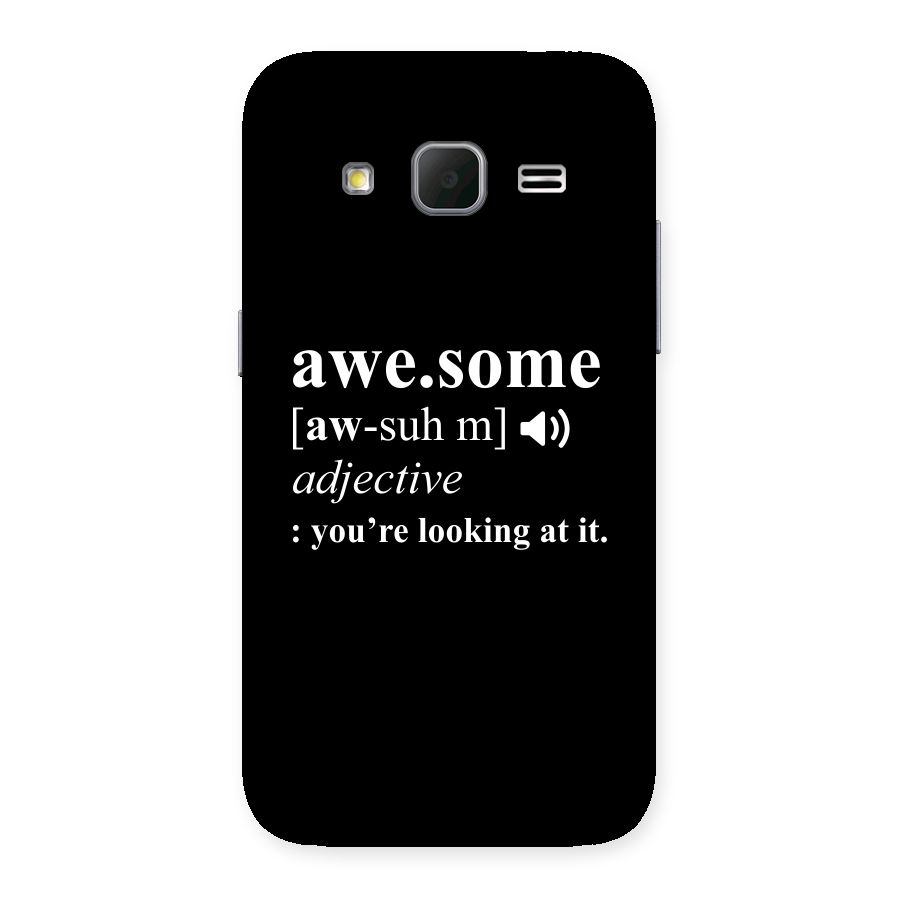 Awesome Looking at it Back Case for Galaxy Core Prime