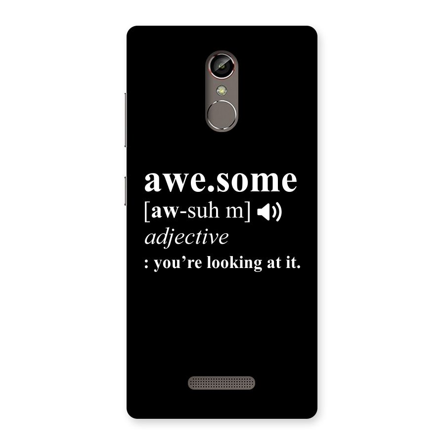 Awesome Looking at it Back Case for Gionee S6s
