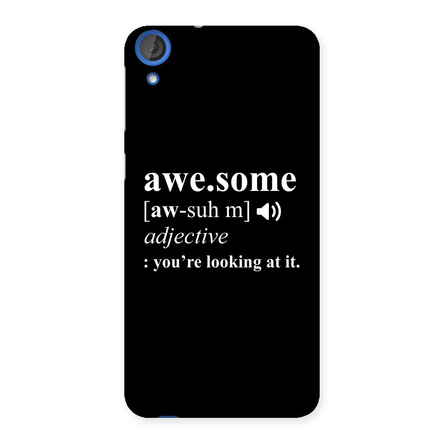 Awesome Looking at it Back Case for HTC Desire 820