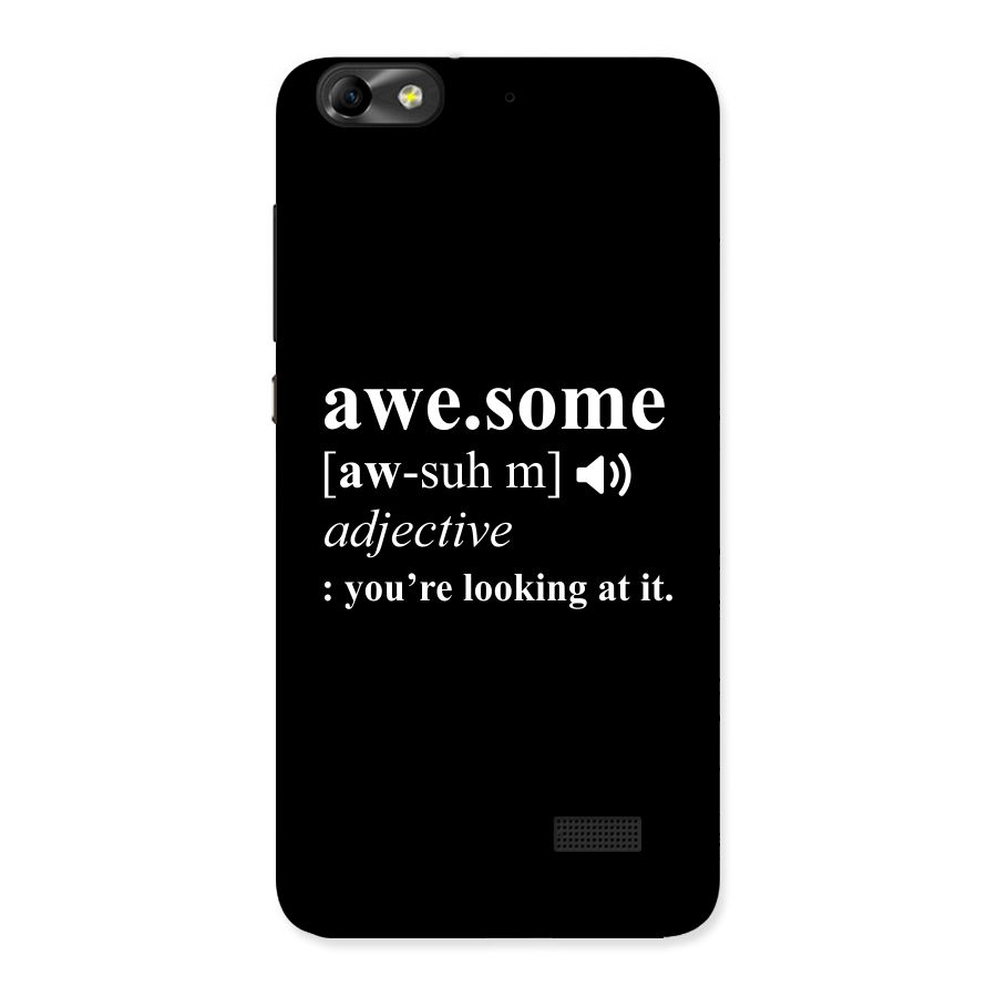 Awesome Looking at it Back Case for Honor 4C