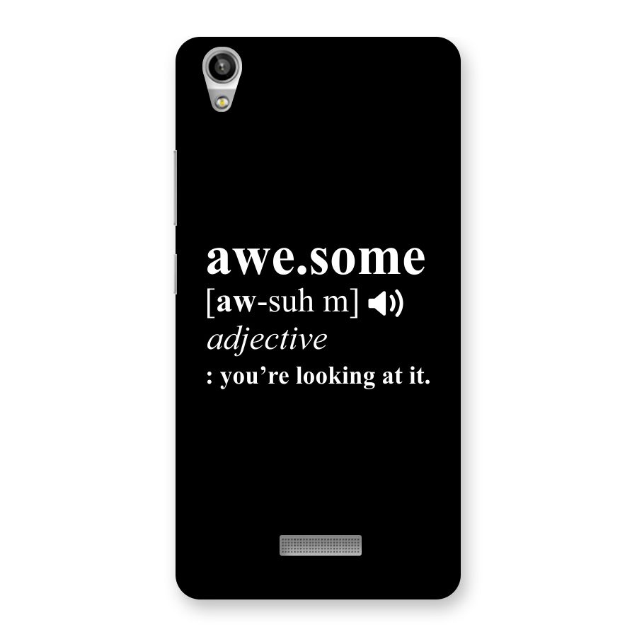Awesome Looking at it Back Case for Lava-Pixel-V1
