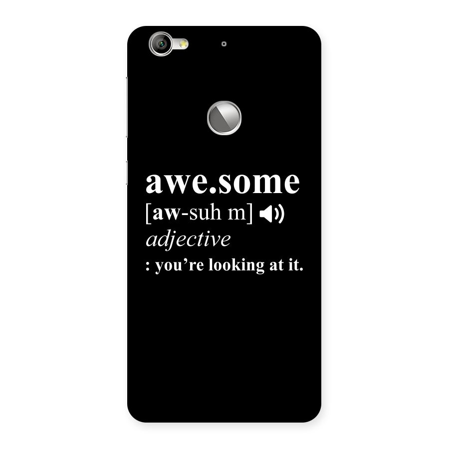 Awesome Looking at it Back Case for LeTV Le 1s