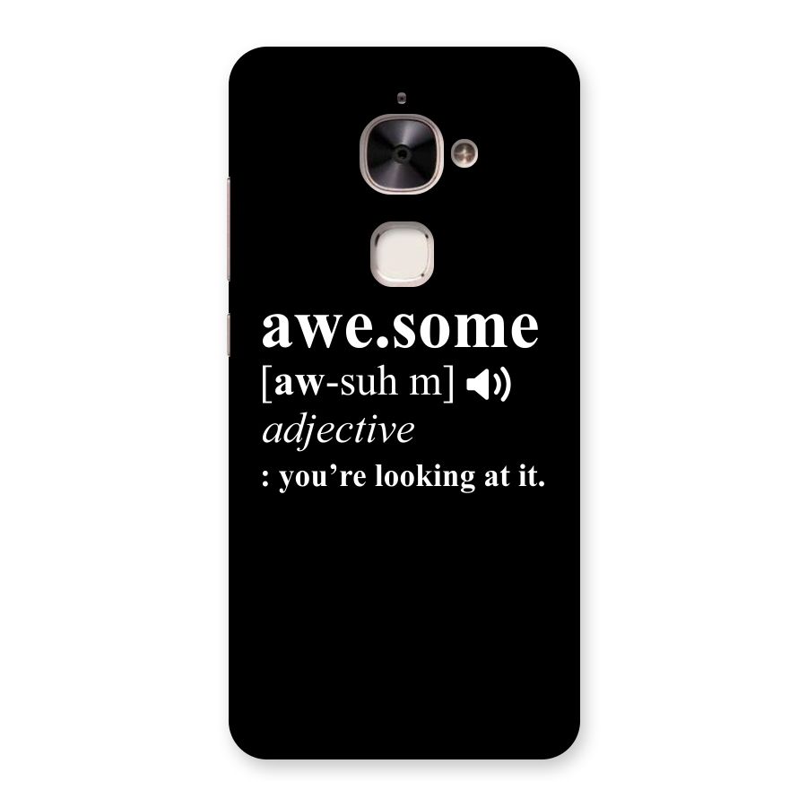 Awesome Looking at it Back Case for Le 2