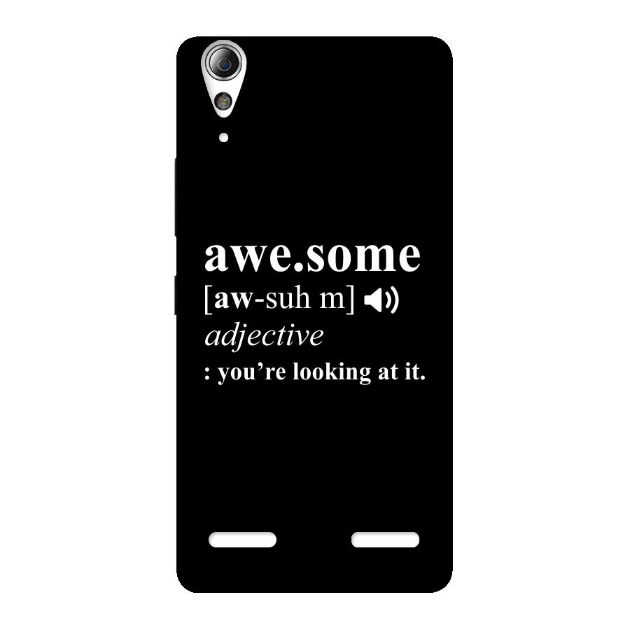 Awesome Looking at it Back Case for Lenovo A6000