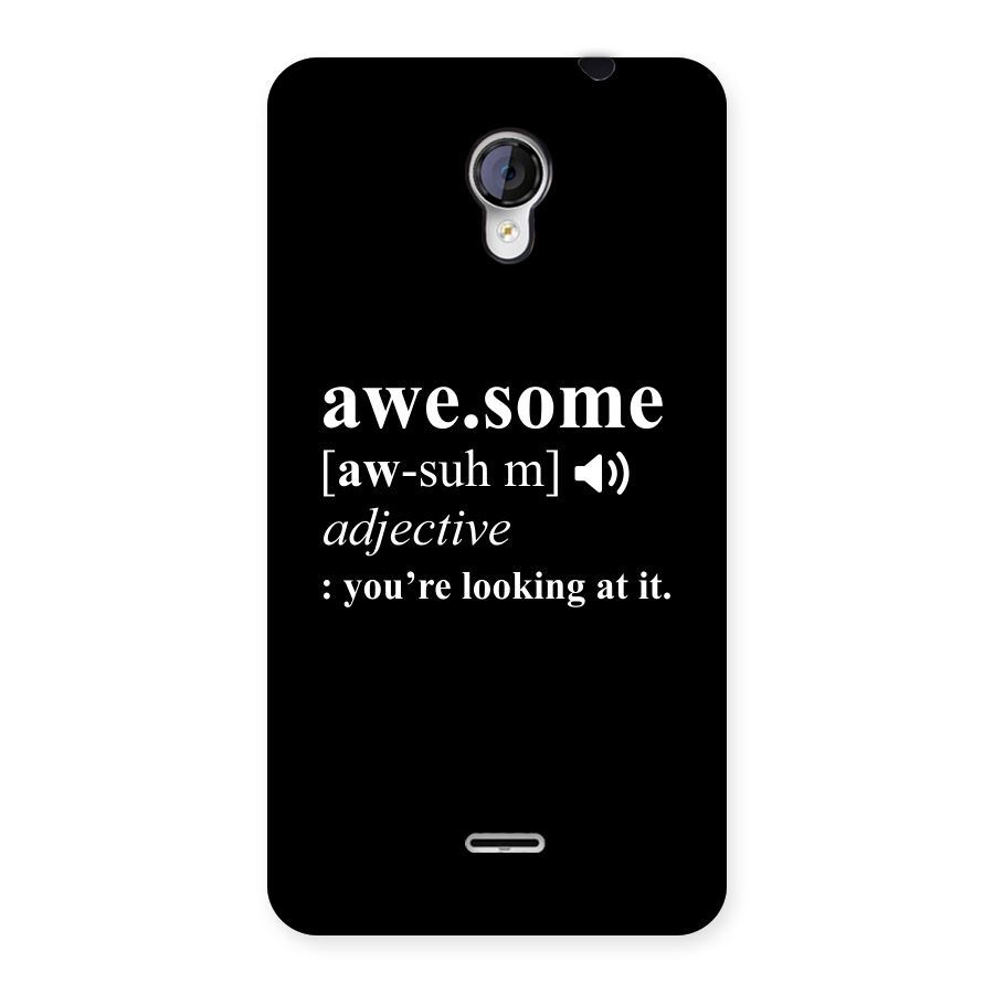 Awesome Looking at it Back Case for Micromax Unite 2 A106