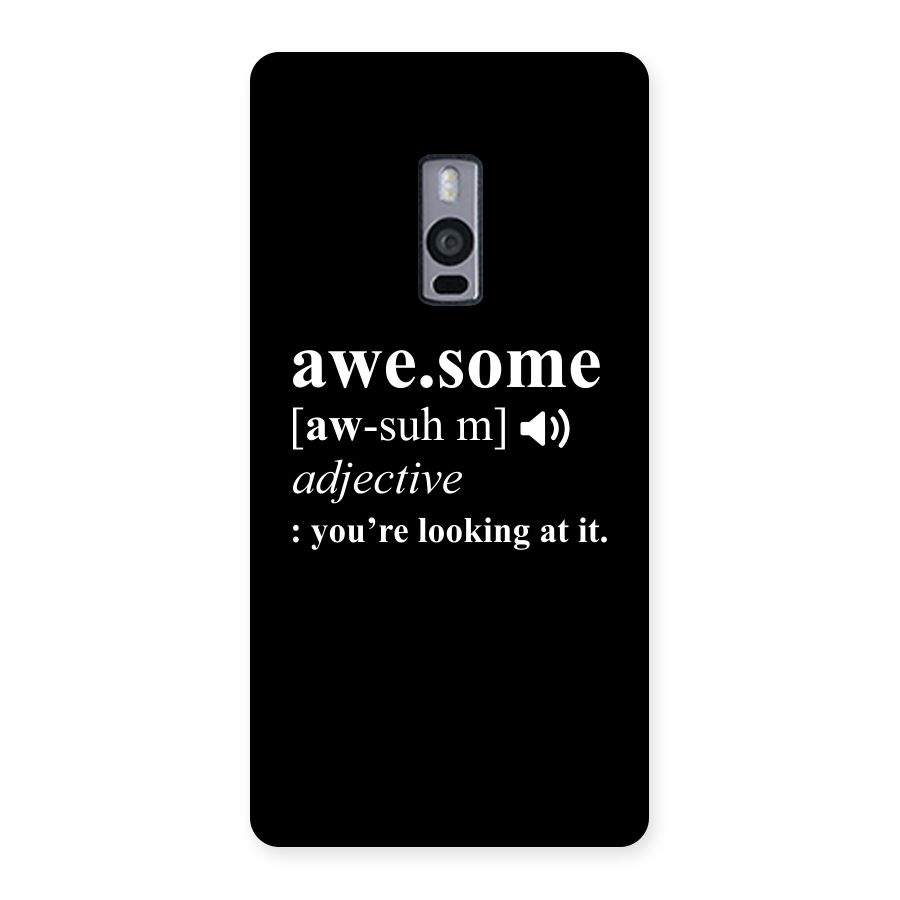 Awesome Looking at it Back Case for OnePlus Two