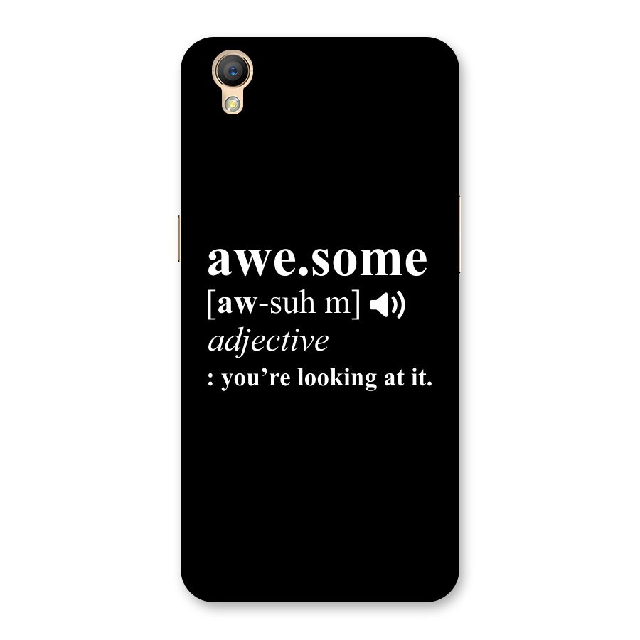 Awesome Looking at it Back Case for Oppo A37