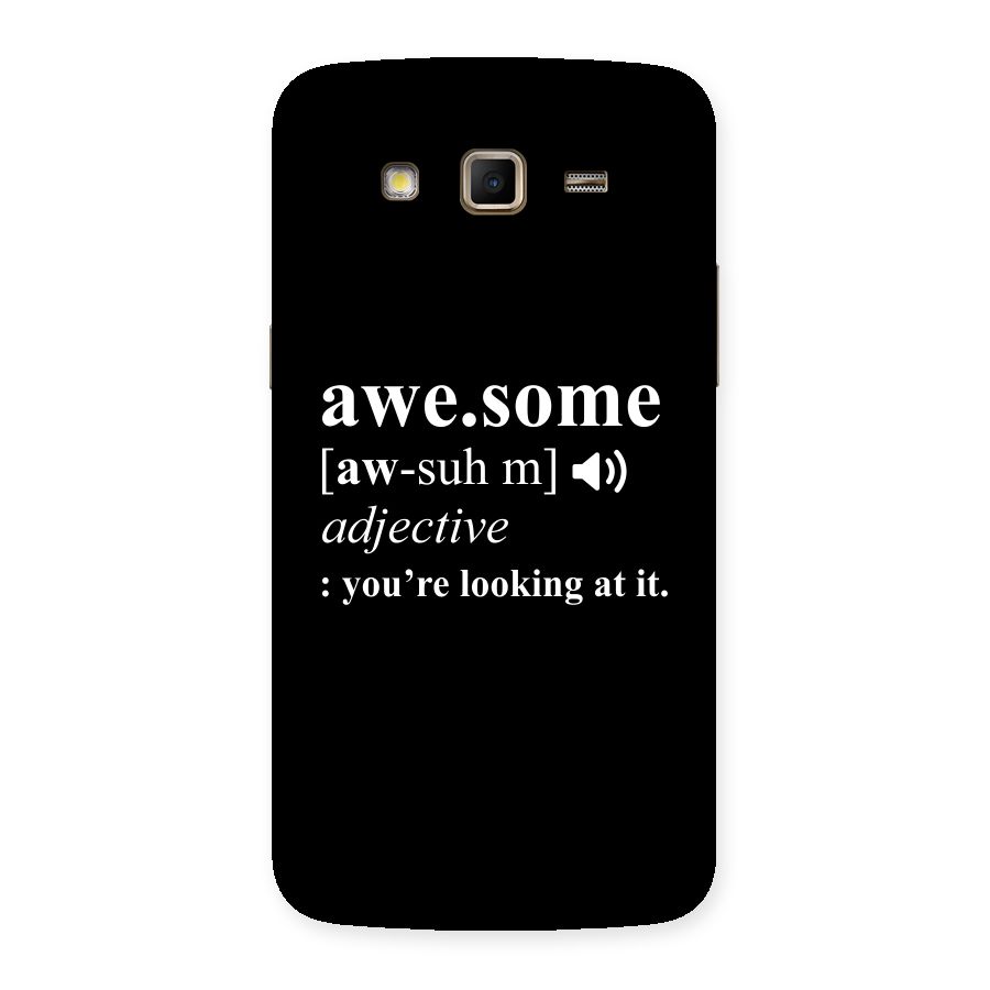 Awesome Looking at it Back Case for Samsung Galaxy Grand 2