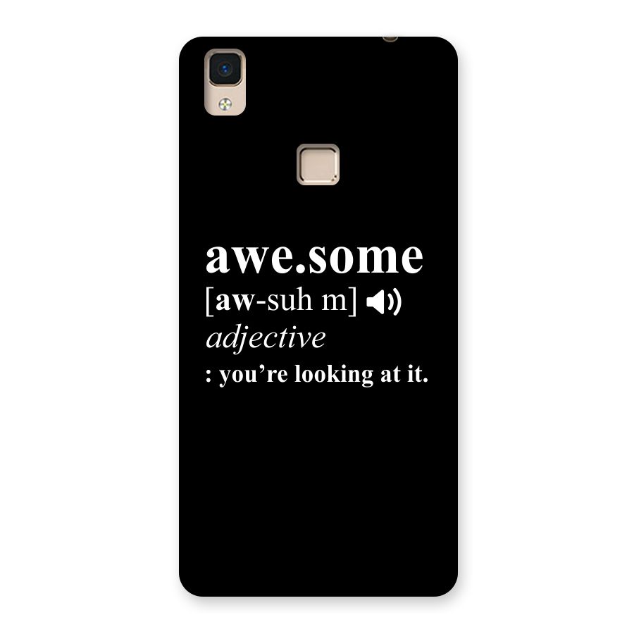 Awesome Looking at it Back Case for V3 Max