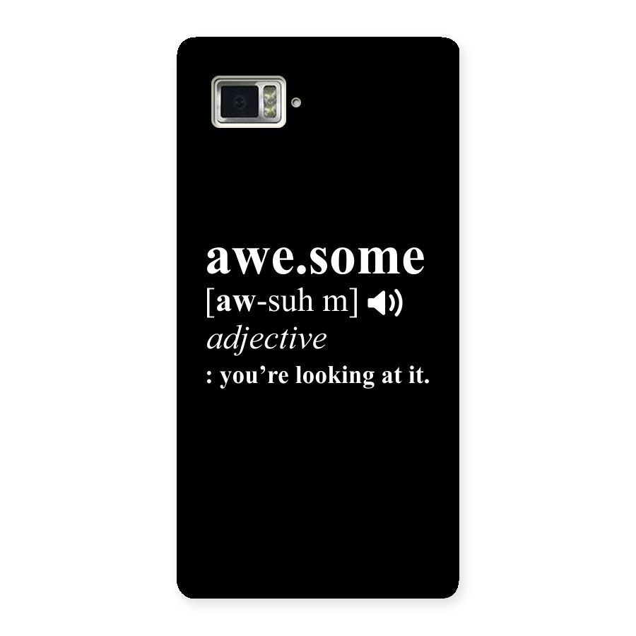 Awesome Looking at it Back Case for Vibe Z2 Pro K920