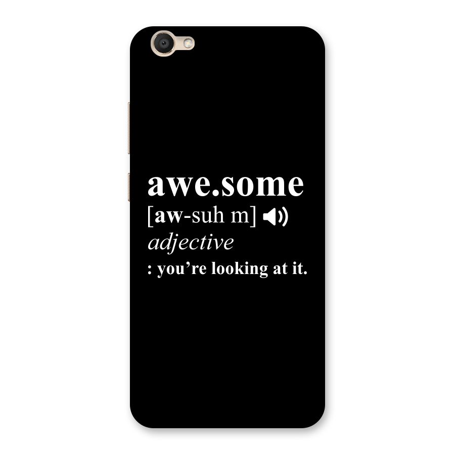 Awesome Looking at it Back Case for Vivo V5