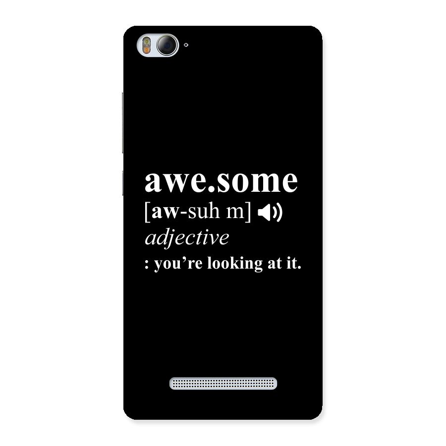 Awesome Looking at it Back Case for Xiaomi Mi4i