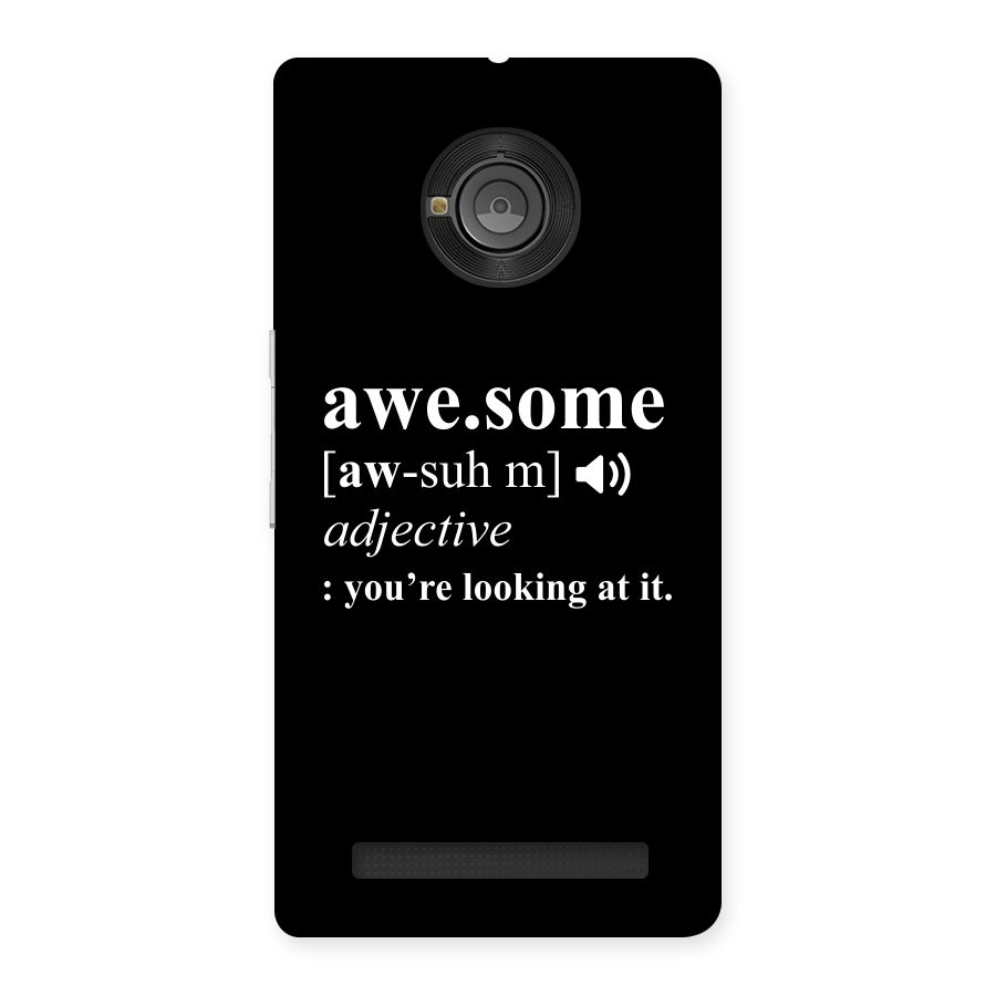 Awesome Looking at it Back Case for Yu Yuphoria
