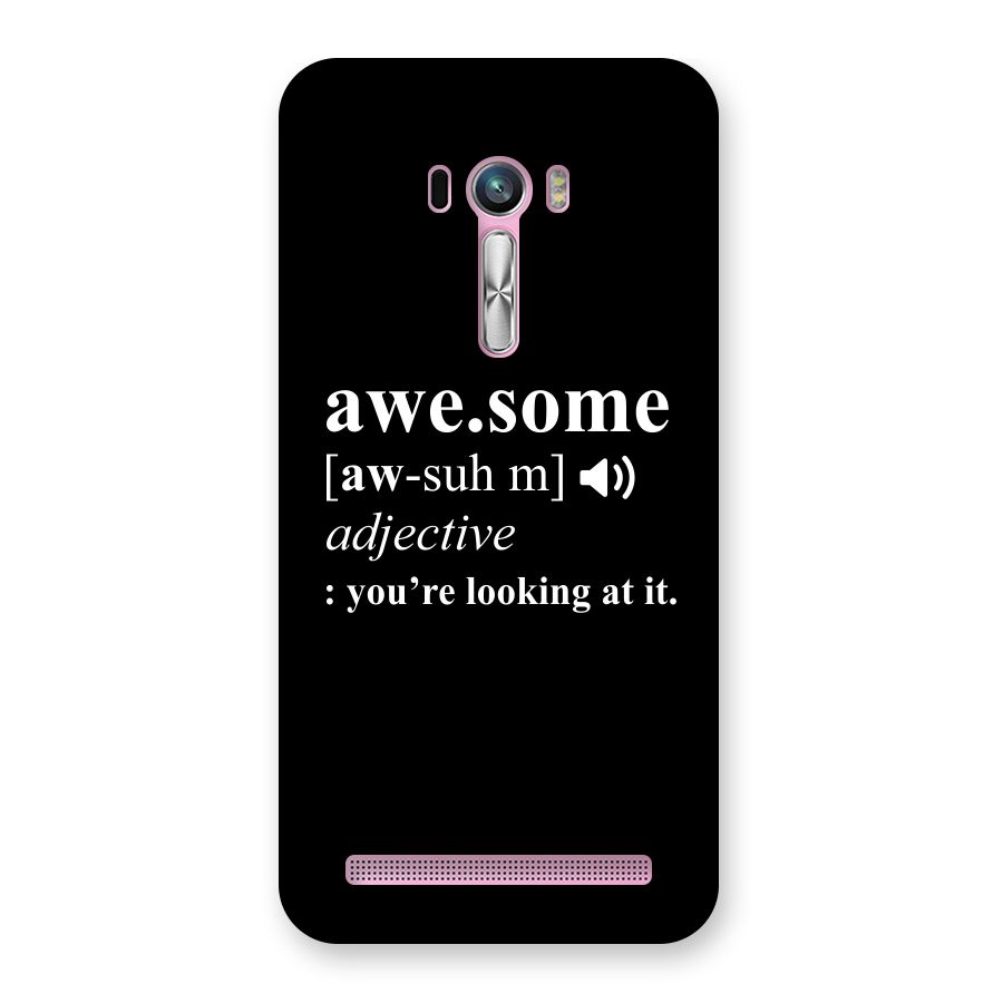 Awesome Looking at it Back Case for Zenfone Selfie