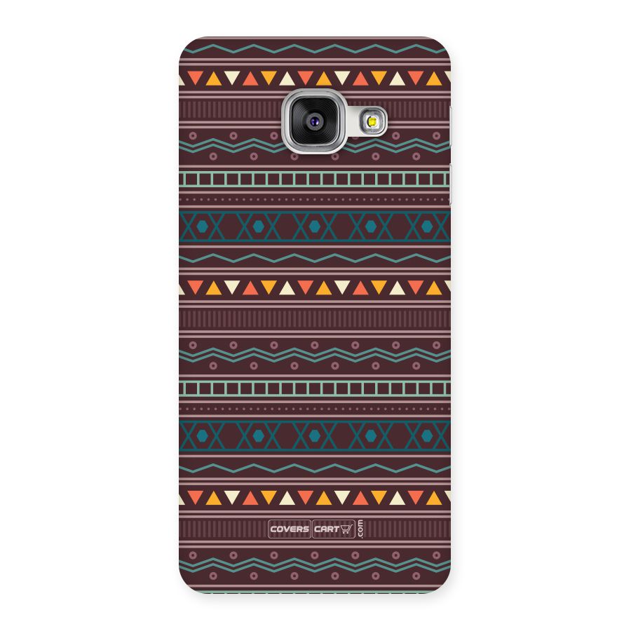 Classic Aztec Pattern Back Case for Galaxy A3 2016