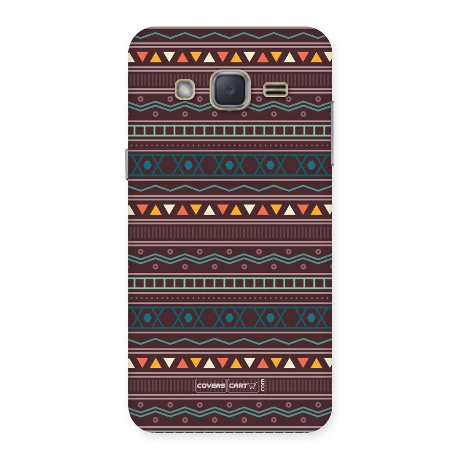 Classic Aztec Pattern Back Case for Galaxy J2
