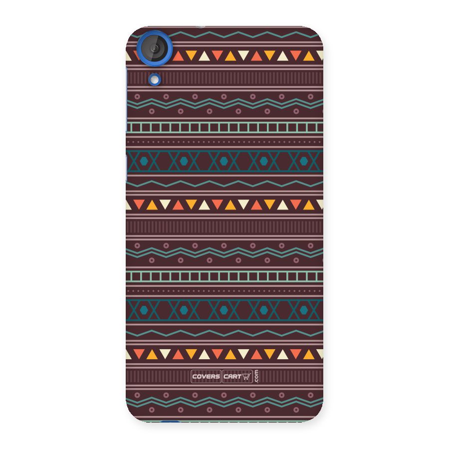 Classic Aztec Pattern Back Case for HTC Desire 820s