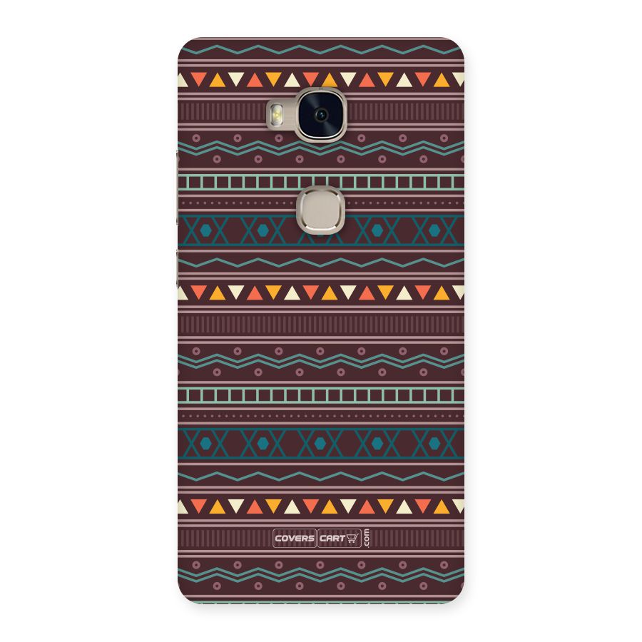 Classic Aztec Pattern Back Case for Huawei Honor 5X