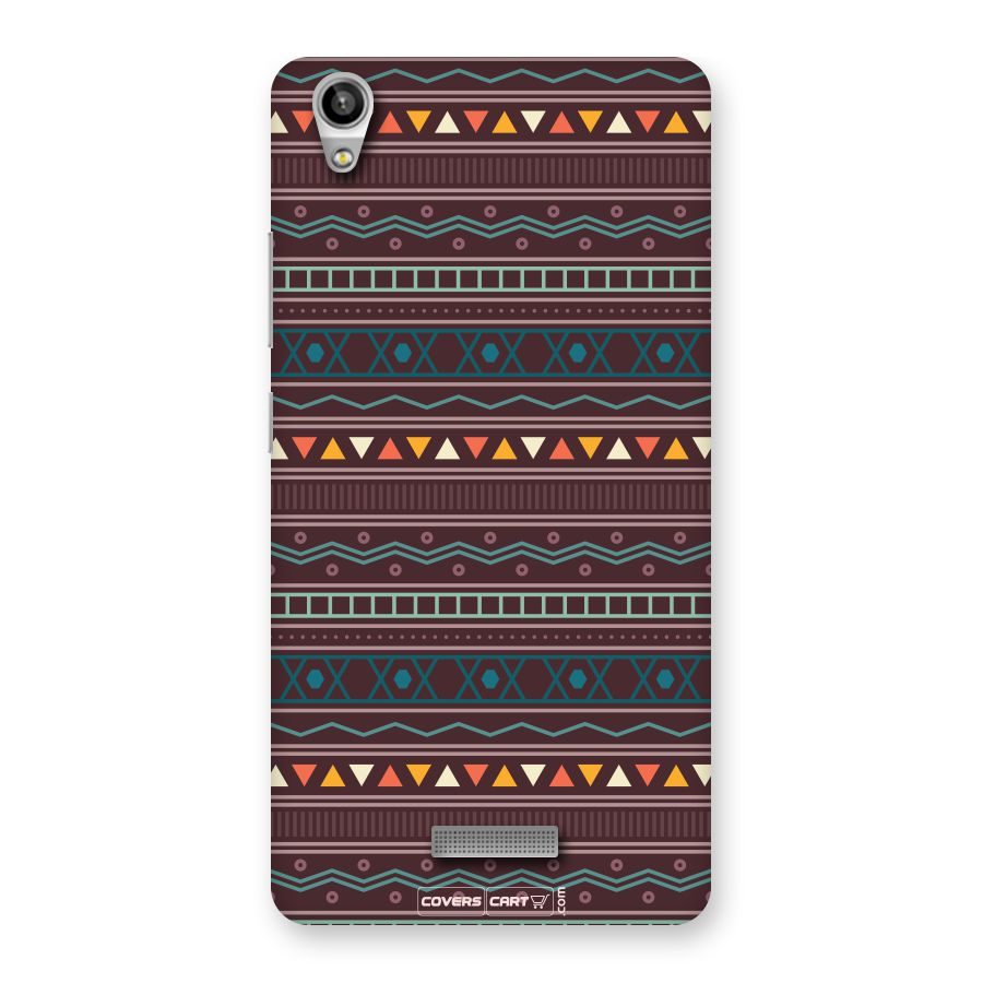 Classic Aztec Pattern Back Case for Lava Pixel V1