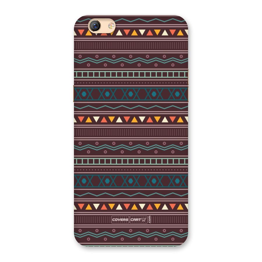 Classic Aztec Pattern Back Case for Oppo F3 Plus
