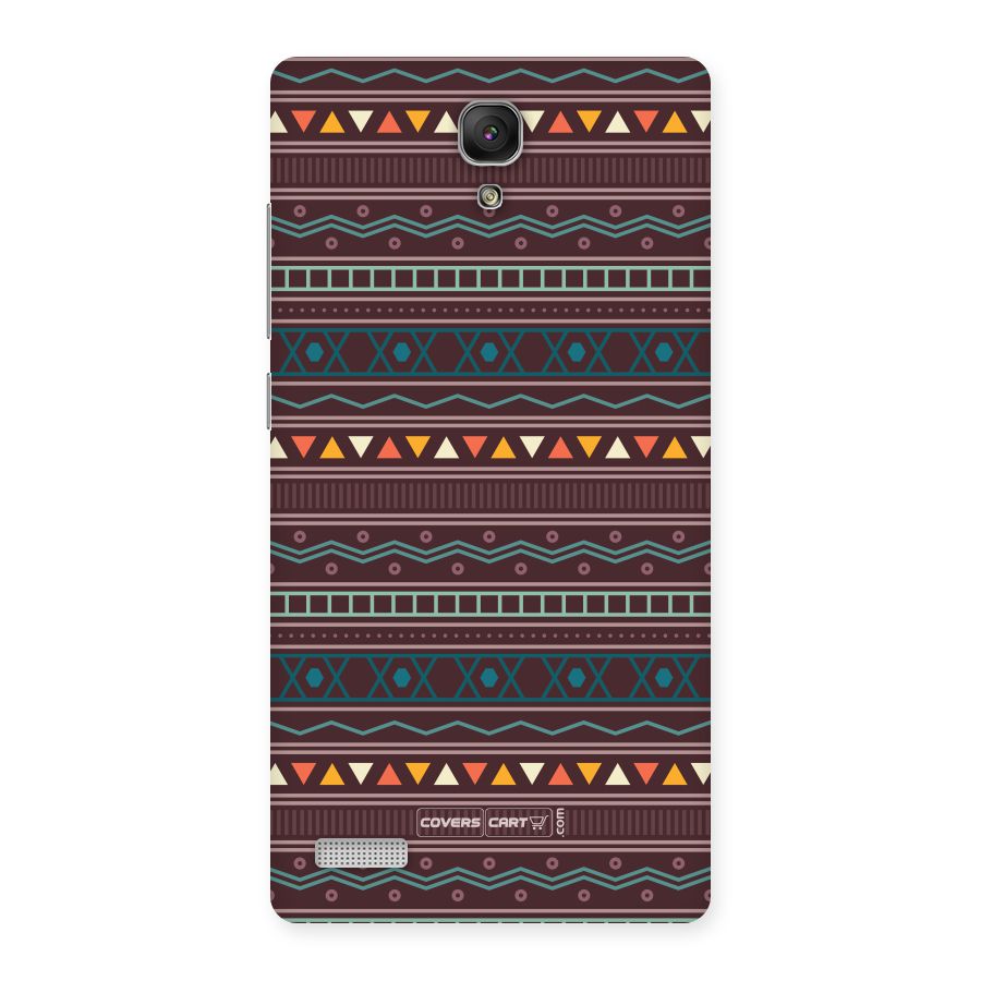 Classic Aztec Pattern Back Case for Redmi Note Prime