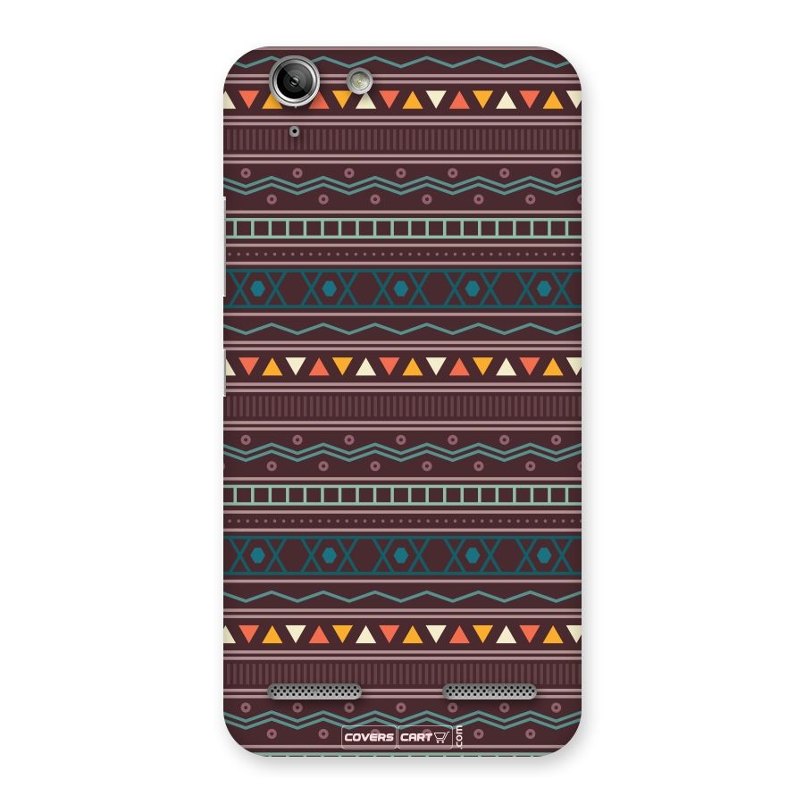 Classic Aztec Pattern Back Case for Vibe K5