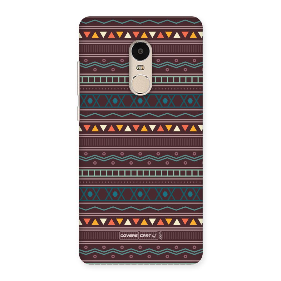 Classic Aztec Pattern Back Case for Xiaomi Redmi Note 4